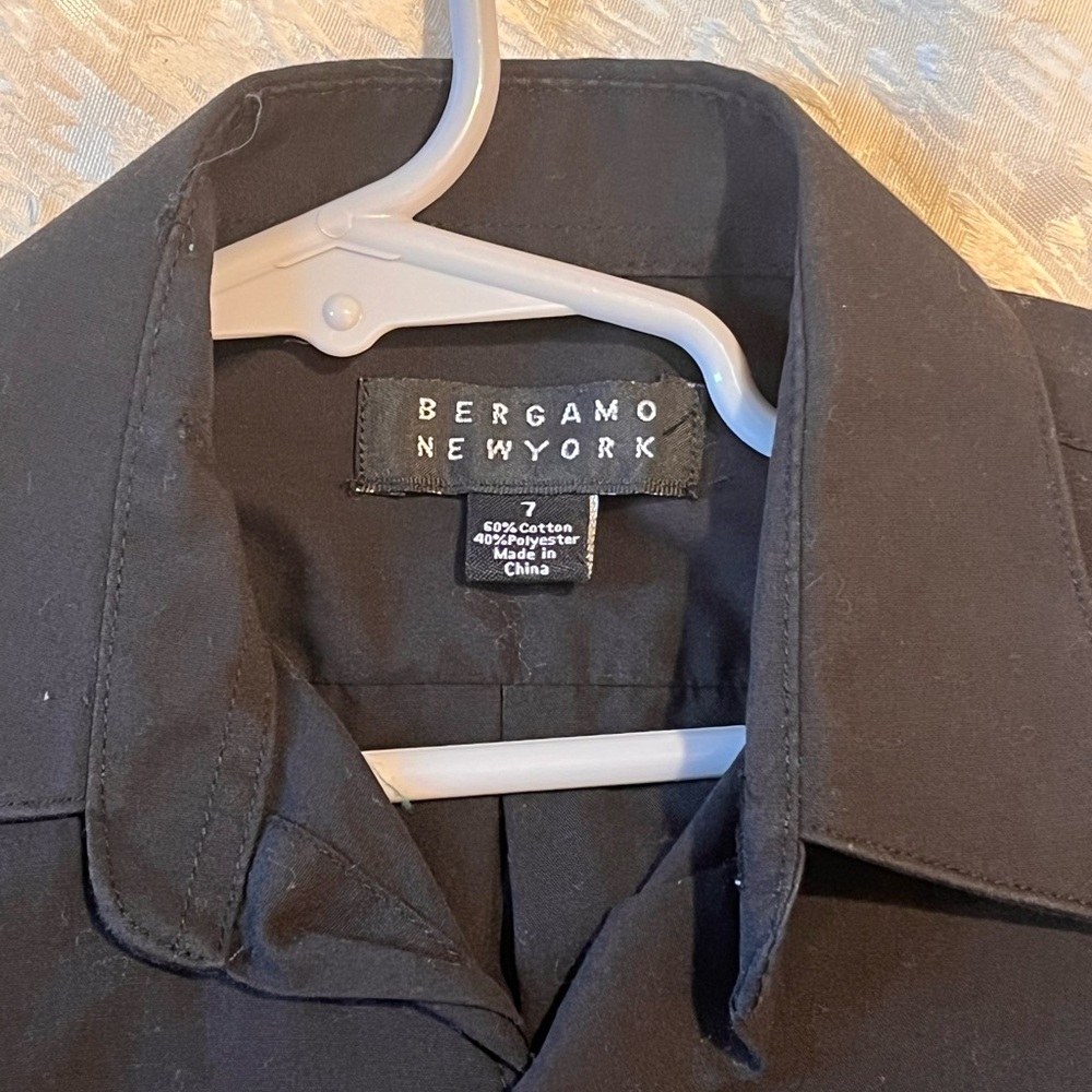 Stylish Black Kids Dress Shirt And Pants - Picture 3 of 5
